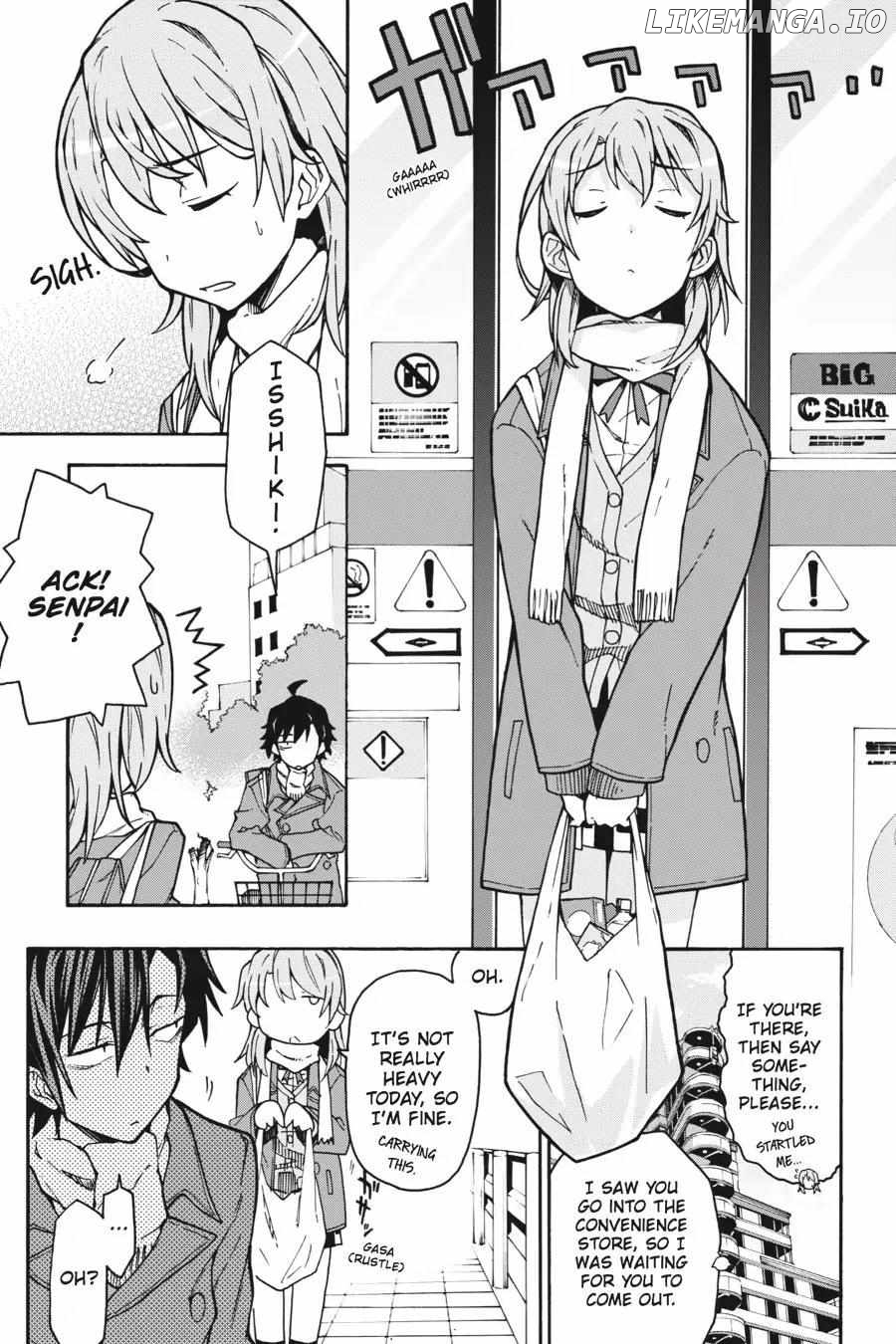 Yahari Ore no Seishun Love Come wa Machigatteiru @comic Chapter 62 - page 7