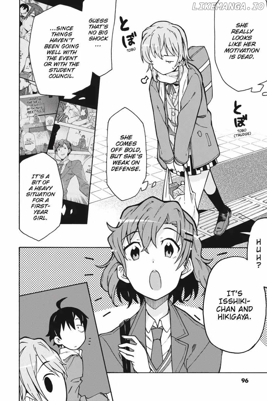 Yahari Ore no Seishun Love Come wa Machigatteiru @comic Chapter 62 - page 8