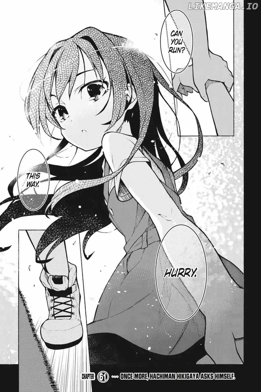Yahari Ore no Seishun Love Come wa Machigatteiru @comic Chapter 61 - page 1