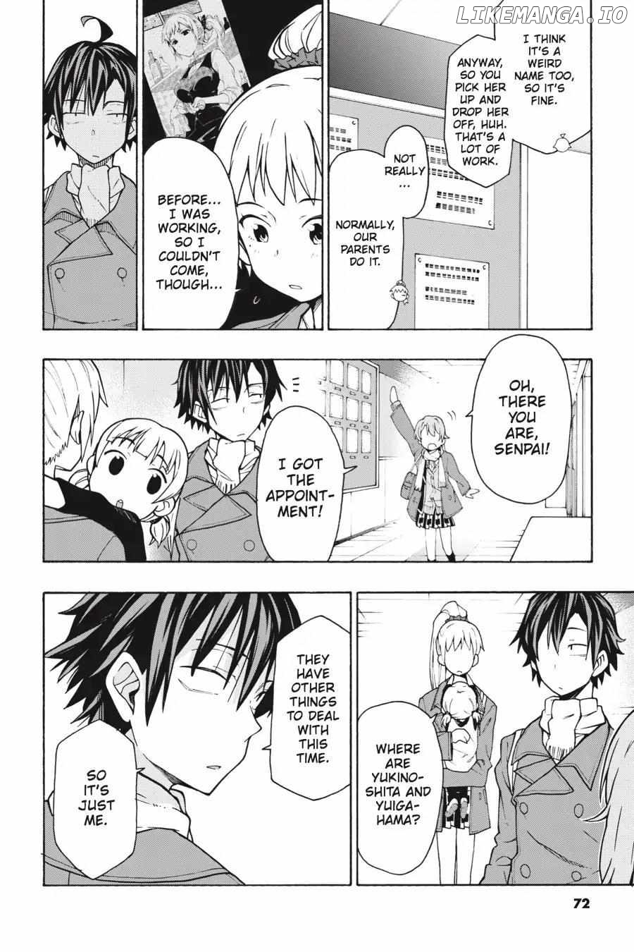 Yahari Ore no Seishun Love Come wa Machigatteiru @comic Chapter 61 - page 14