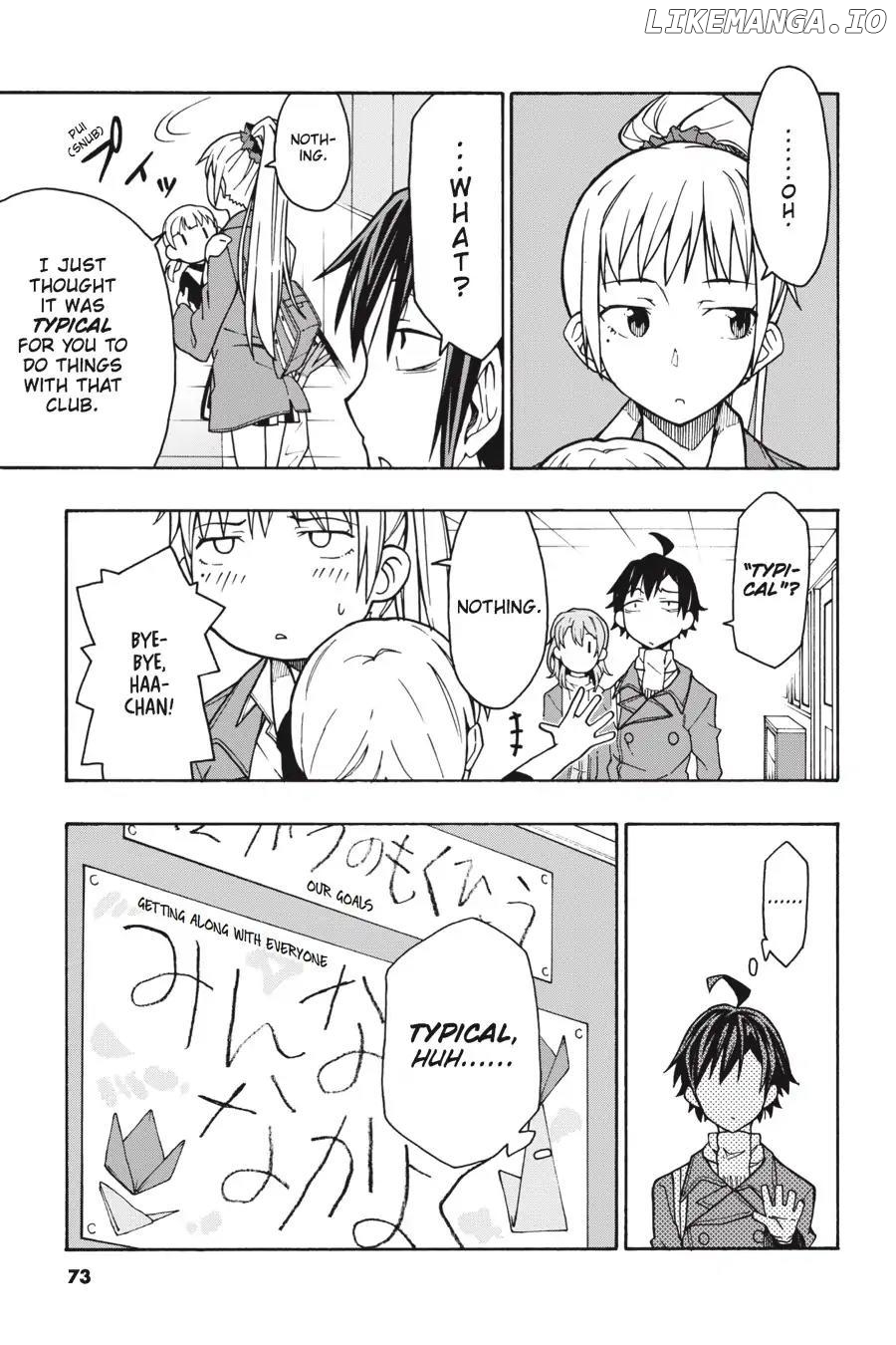 Yahari Ore no Seishun Love Come wa Machigatteiru @comic Chapter 61 - page 15