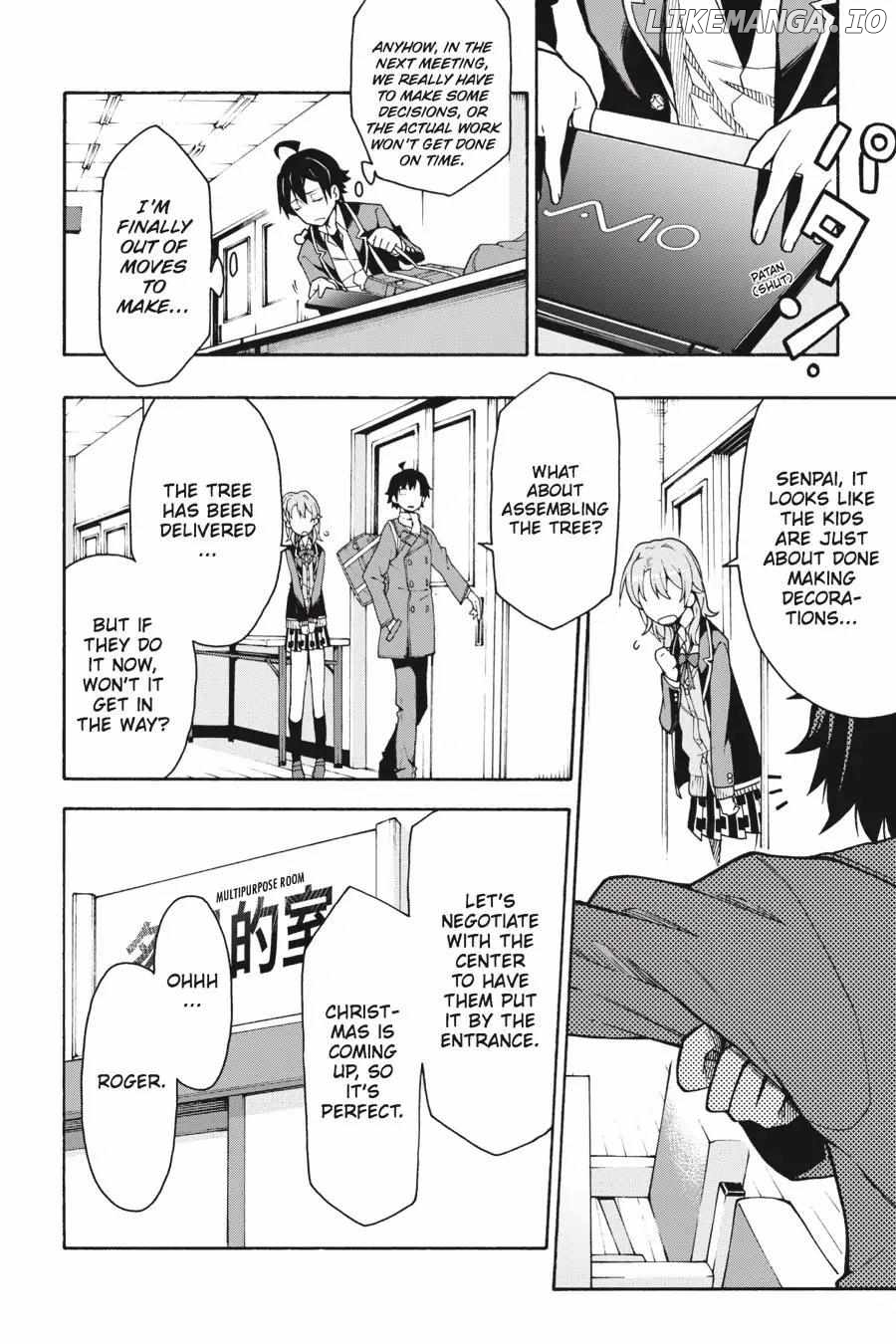 Yahari Ore no Seishun Love Come wa Machigatteiru @comic Chapter 61 - page 20