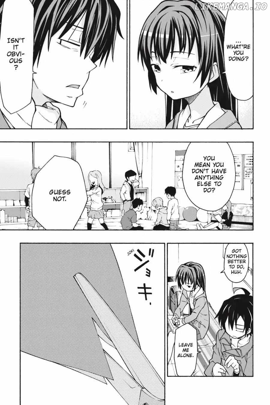 Yahari Ore no Seishun Love Come wa Machigatteiru @comic Chapter 61 - page 25