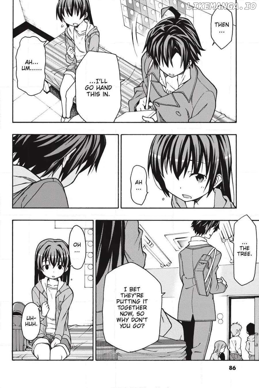 Yahari Ore no Seishun Love Come wa Machigatteiru @comic Chapter 61 - page 28