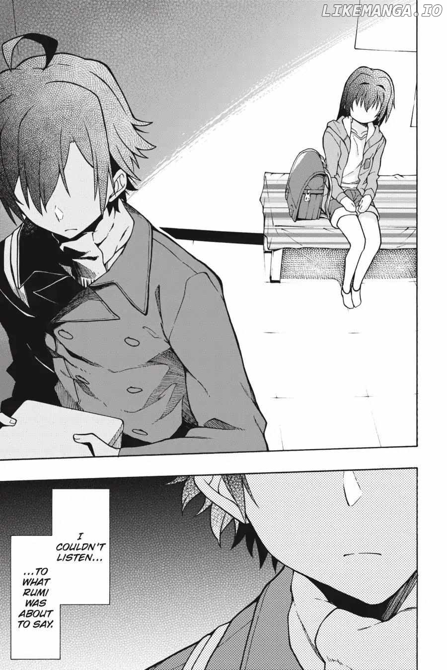 Yahari Ore no Seishun Love Come wa Machigatteiru @comic Chapter 61 - page 29