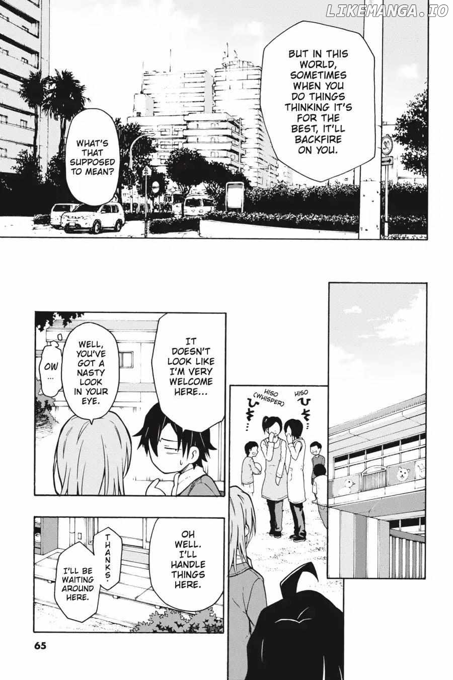 Yahari Ore no Seishun Love Come wa Machigatteiru @comic Chapter 61 - page 7