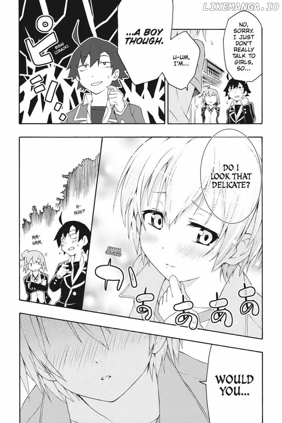 Yahari Ore no Seishun Love Come wa Machigatteiru @comic Chapter 6 - page 13