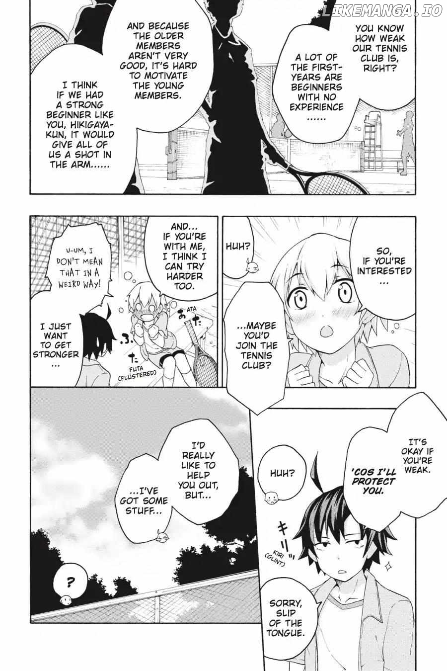 Yahari Ore no Seishun Love Come wa Machigatteiru @comic Chapter 6 - page 21