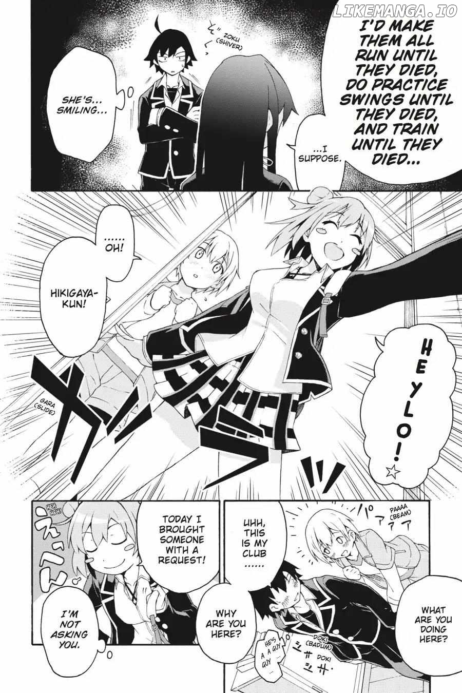 Yahari Ore no Seishun Love Come wa Machigatteiru @comic Chapter 6 - page 23