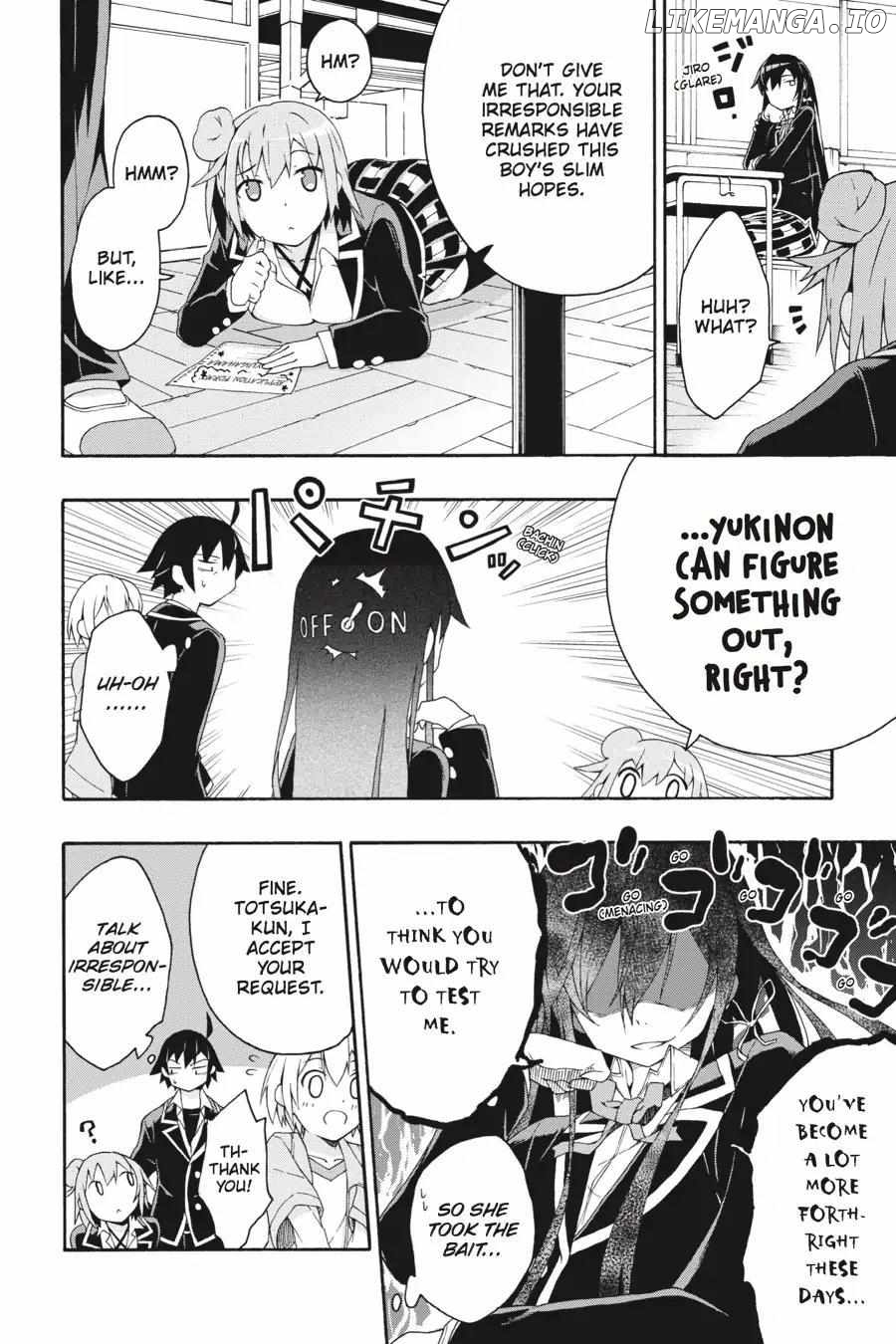 Yahari Ore no Seishun Love Come wa Machigatteiru @comic Chapter 6 - page 25