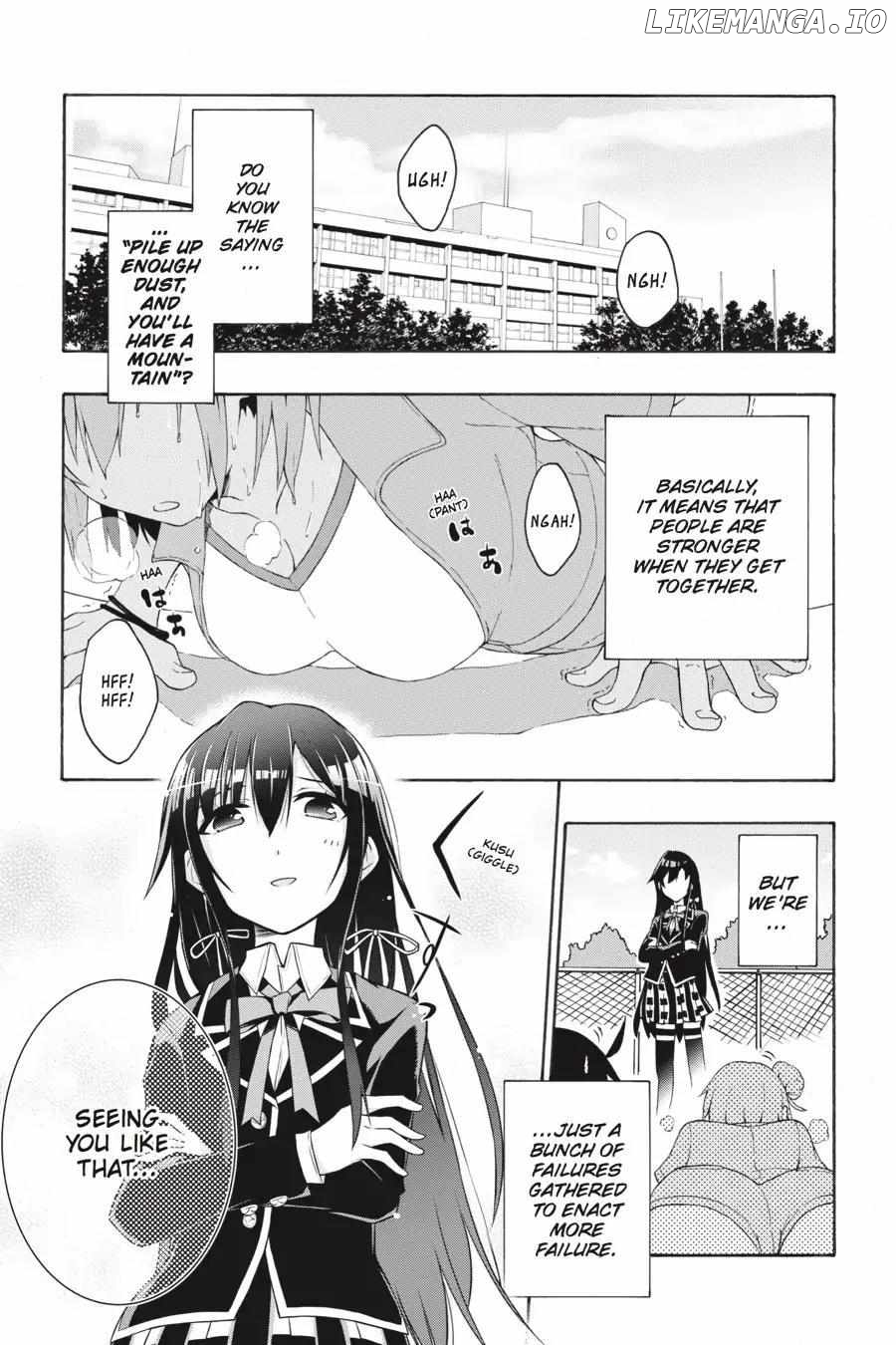 Yahari Ore no Seishun Love Come wa Machigatteiru @comic Chapter 6 - page 4