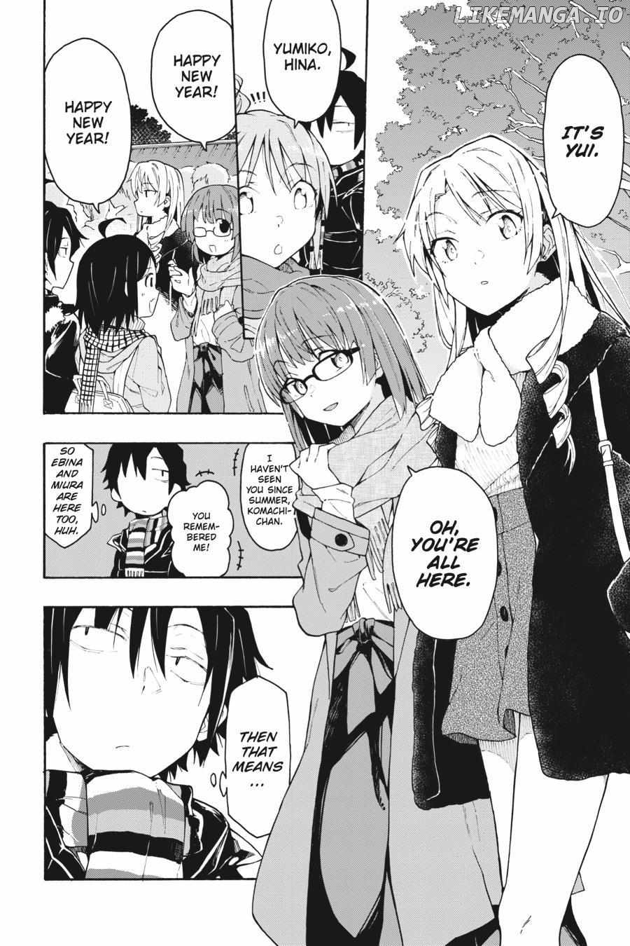 Yahari Ore no Seishun Love Come wa Machigatteiru @comic Chapter 73 - page 16