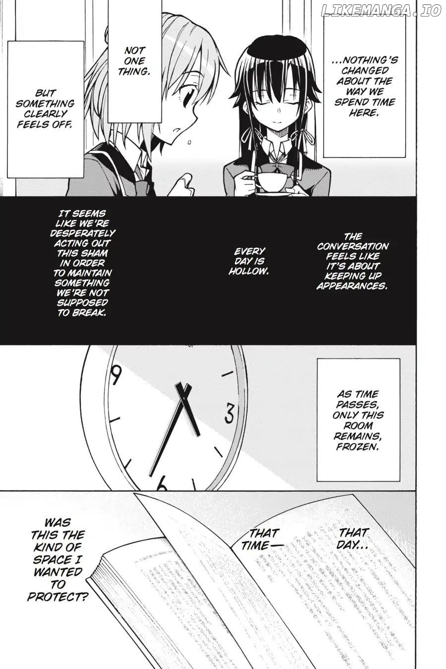 Yahari Ore no Seishun Love Come wa Machigatteiru @comic Chapter 59 - page 9