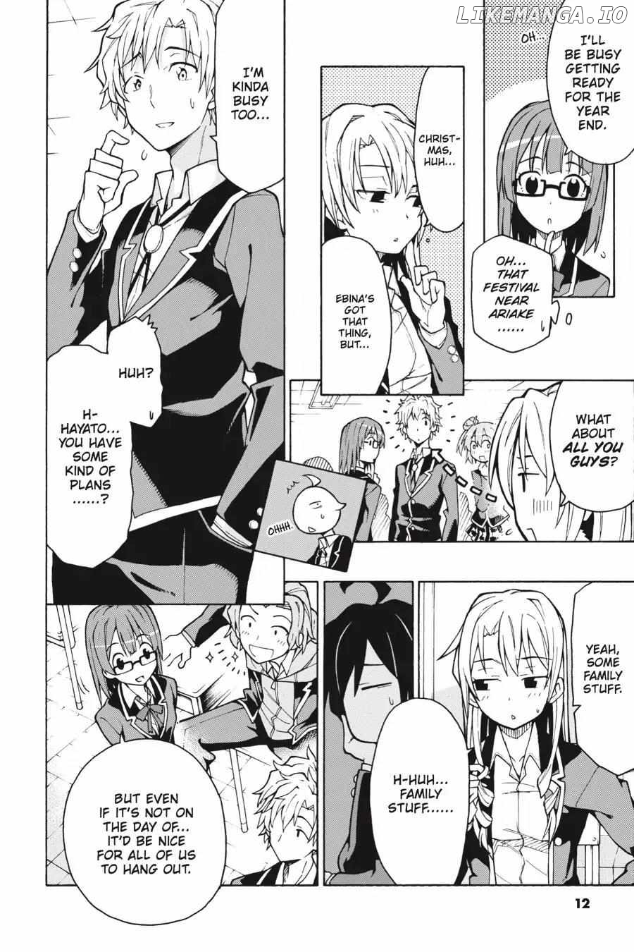 Yahari Ore no Seishun Love Come wa Machigatteiru @comic Chapter 59 - page 12