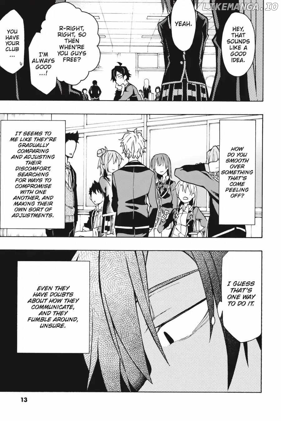 Yahari Ore no Seishun Love Come wa Machigatteiru @comic Chapter 59 - page 13