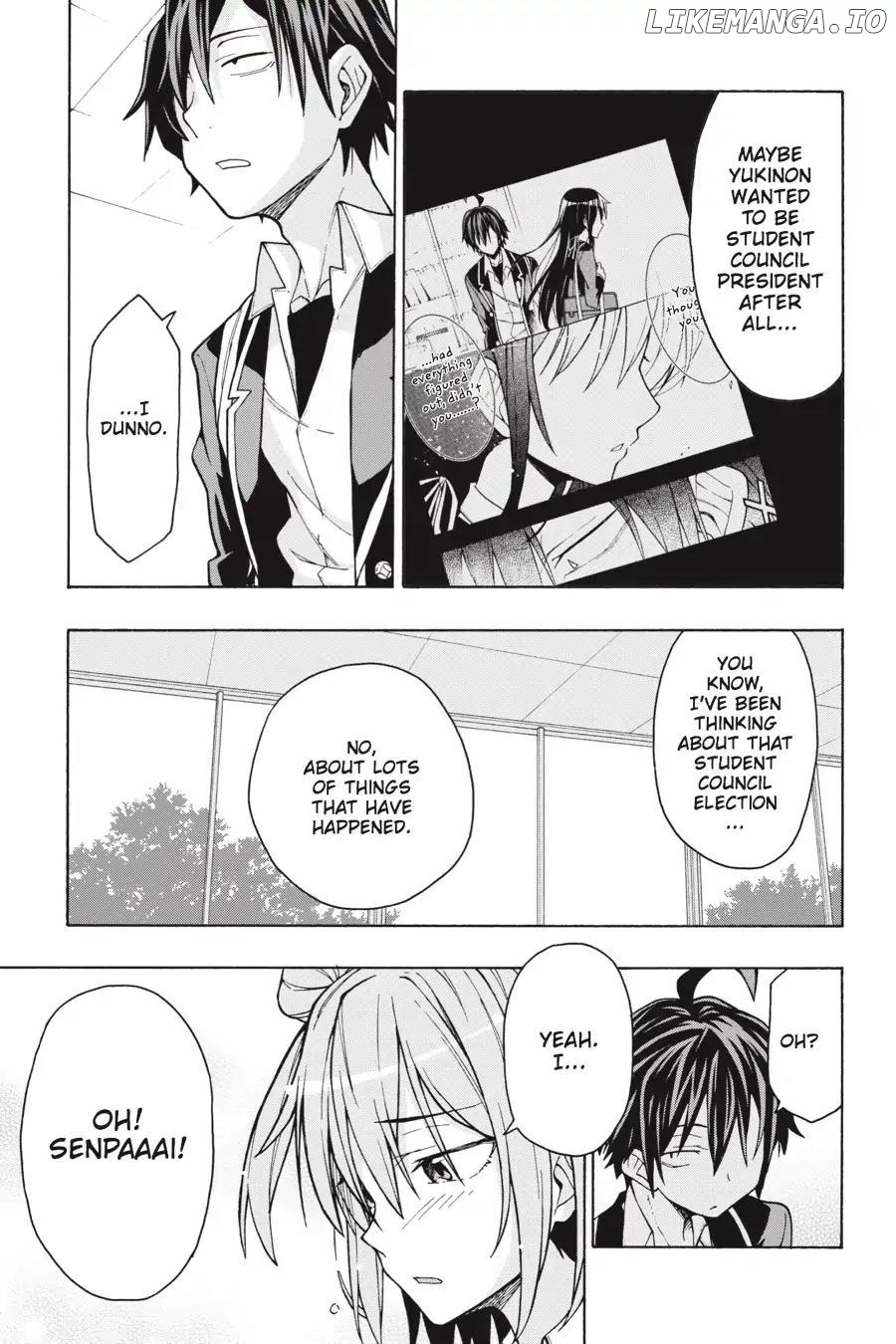 Yahari Ore no Seishun Love Come wa Machigatteiru @comic Chapter 59 - page 15
