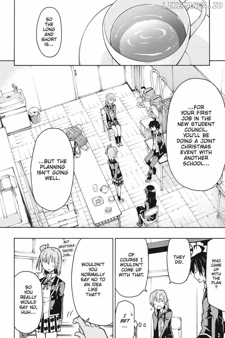 Yahari Ore no Seishun Love Come wa Machigatteiru @comic Chapter 59 - page 18