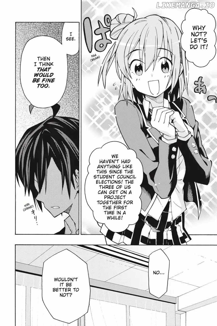 Yahari Ore no Seishun Love Come wa Machigatteiru @comic Chapter 59 - page 20
