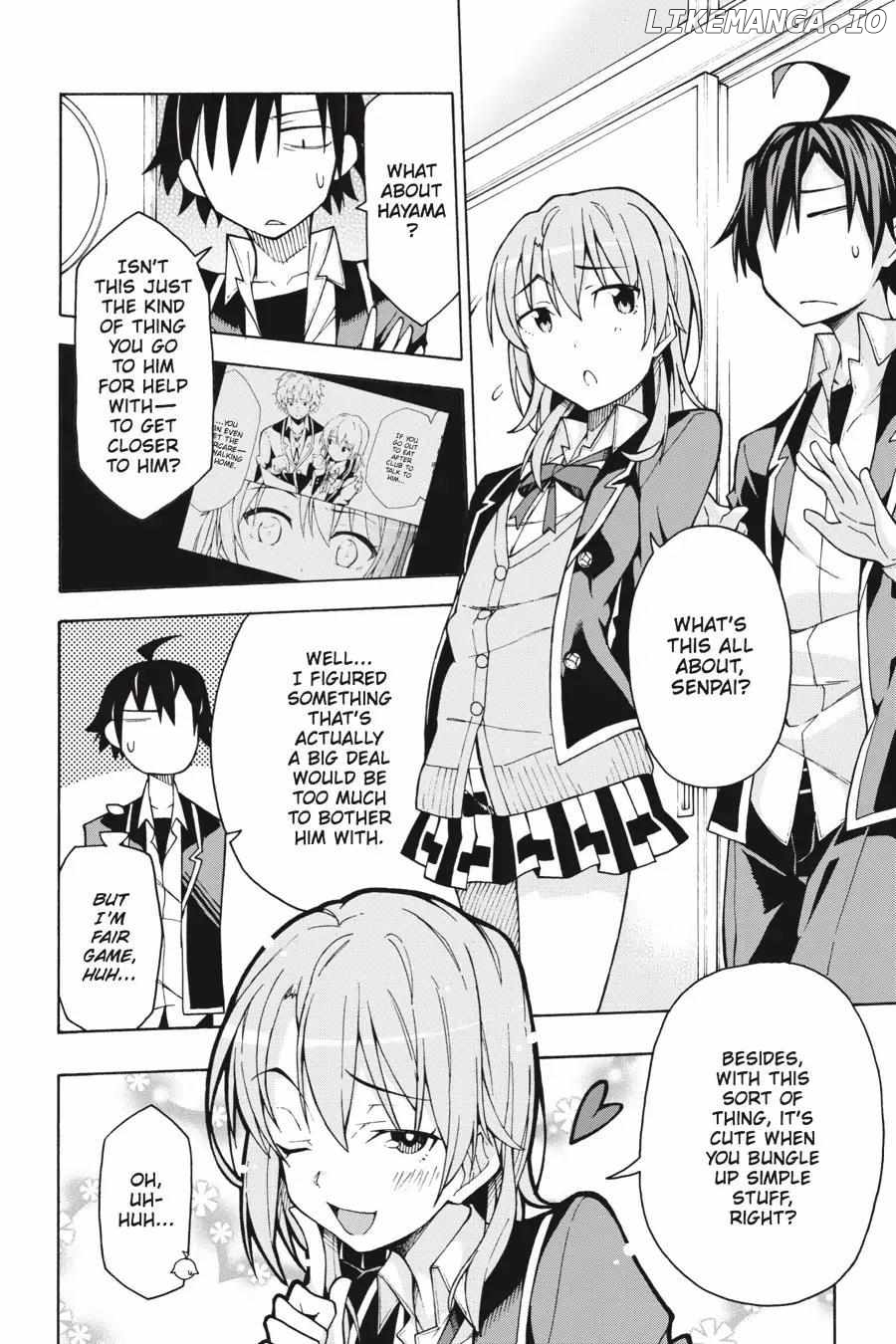 Yahari Ore no Seishun Love Come wa Machigatteiru @comic Chapter 59 - page 22