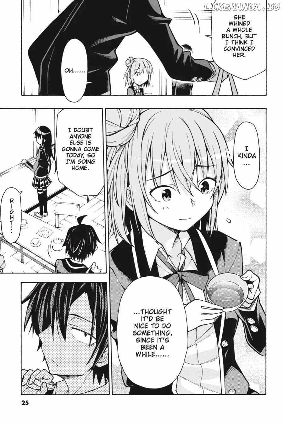 Yahari Ore no Seishun Love Come wa Machigatteiru @comic Chapter 59 - page 25