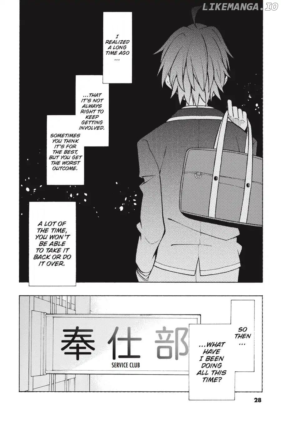Yahari Ore no Seishun Love Come wa Machigatteiru @comic Chapter 59 - page 28