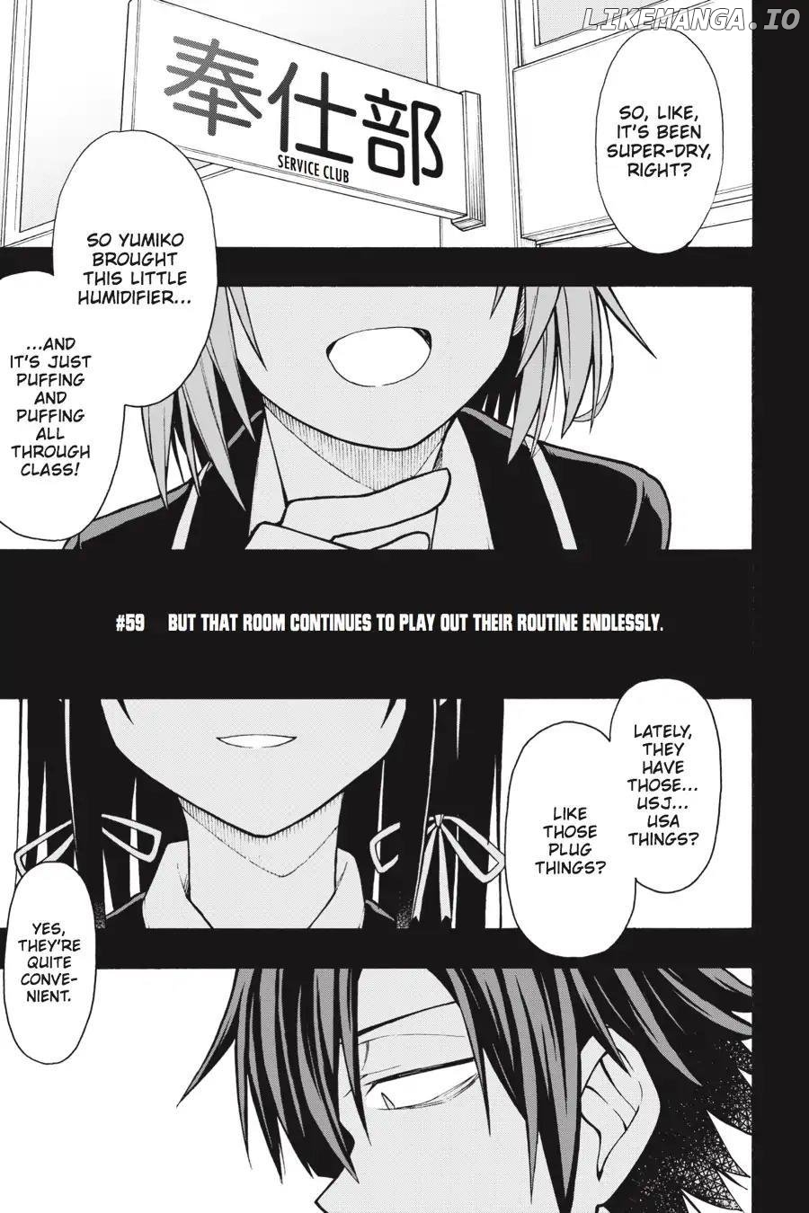 Yahari Ore no Seishun Love Come wa Machigatteiru @comic Chapter 59 - page 7