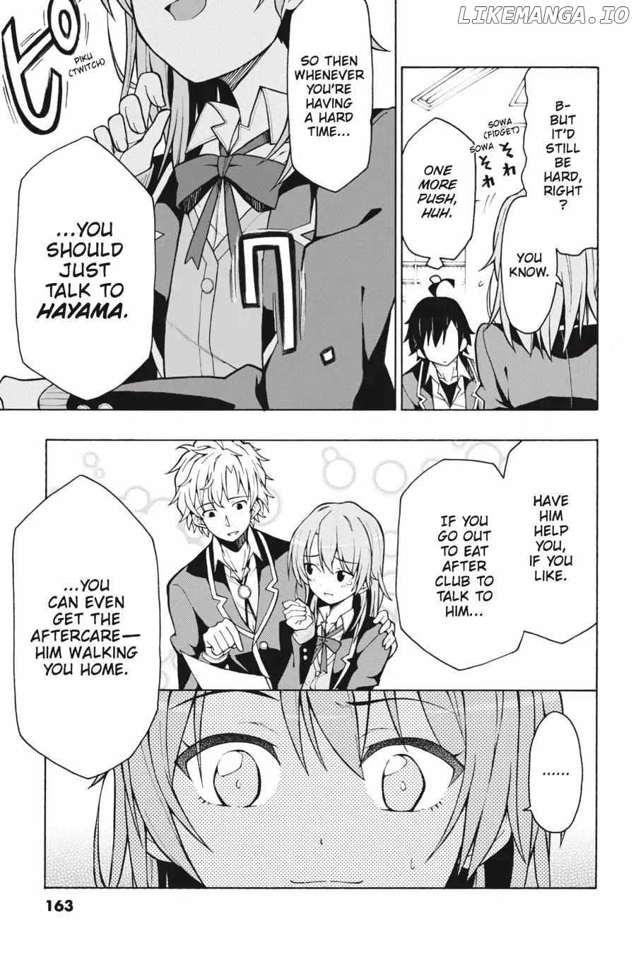 Yahari Ore no Seishun Love Come wa Machigatteiru @comic Chapter 58 - page 16