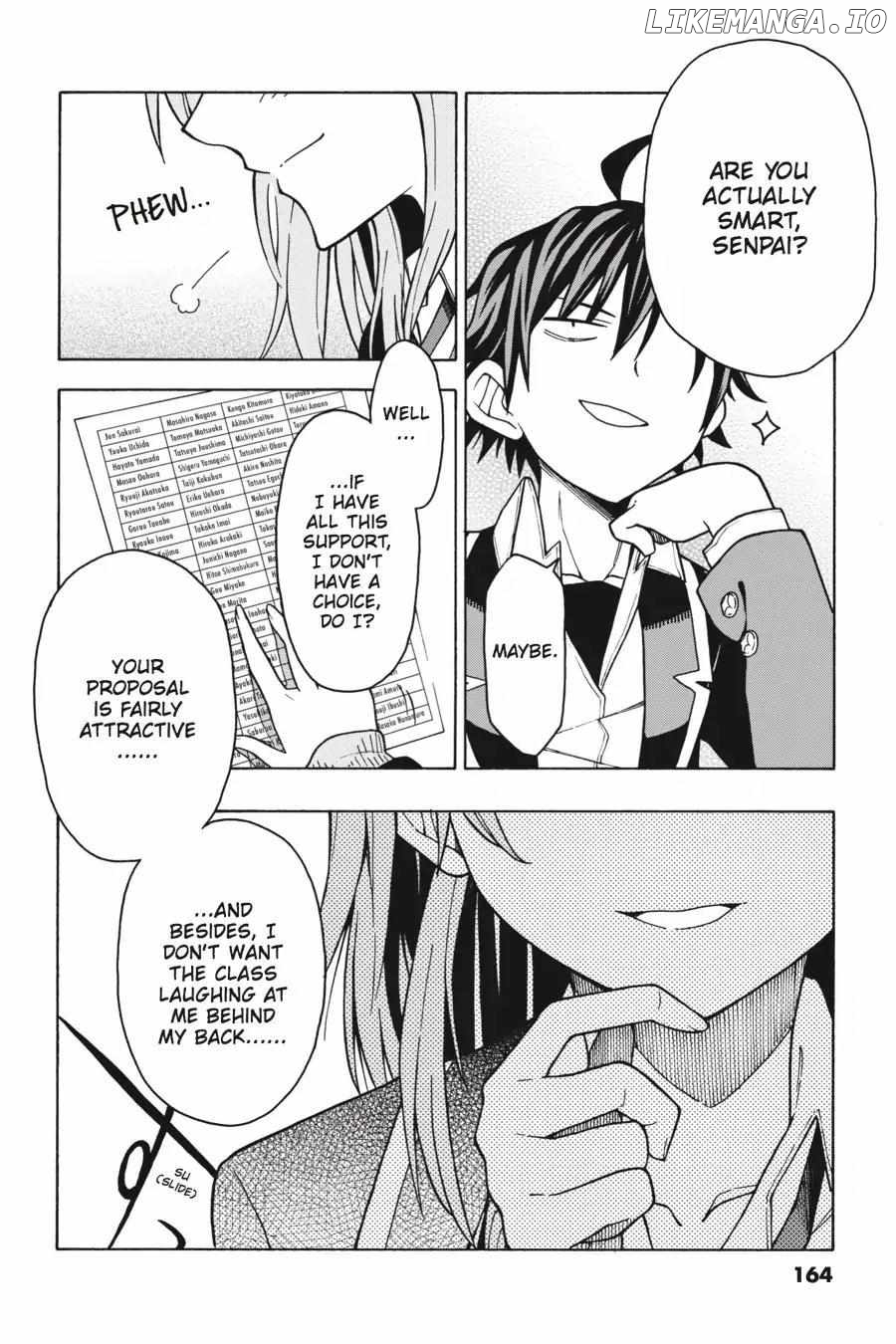 Yahari Ore no Seishun Love Come wa Machigatteiru @comic Chapter 58 - page 17