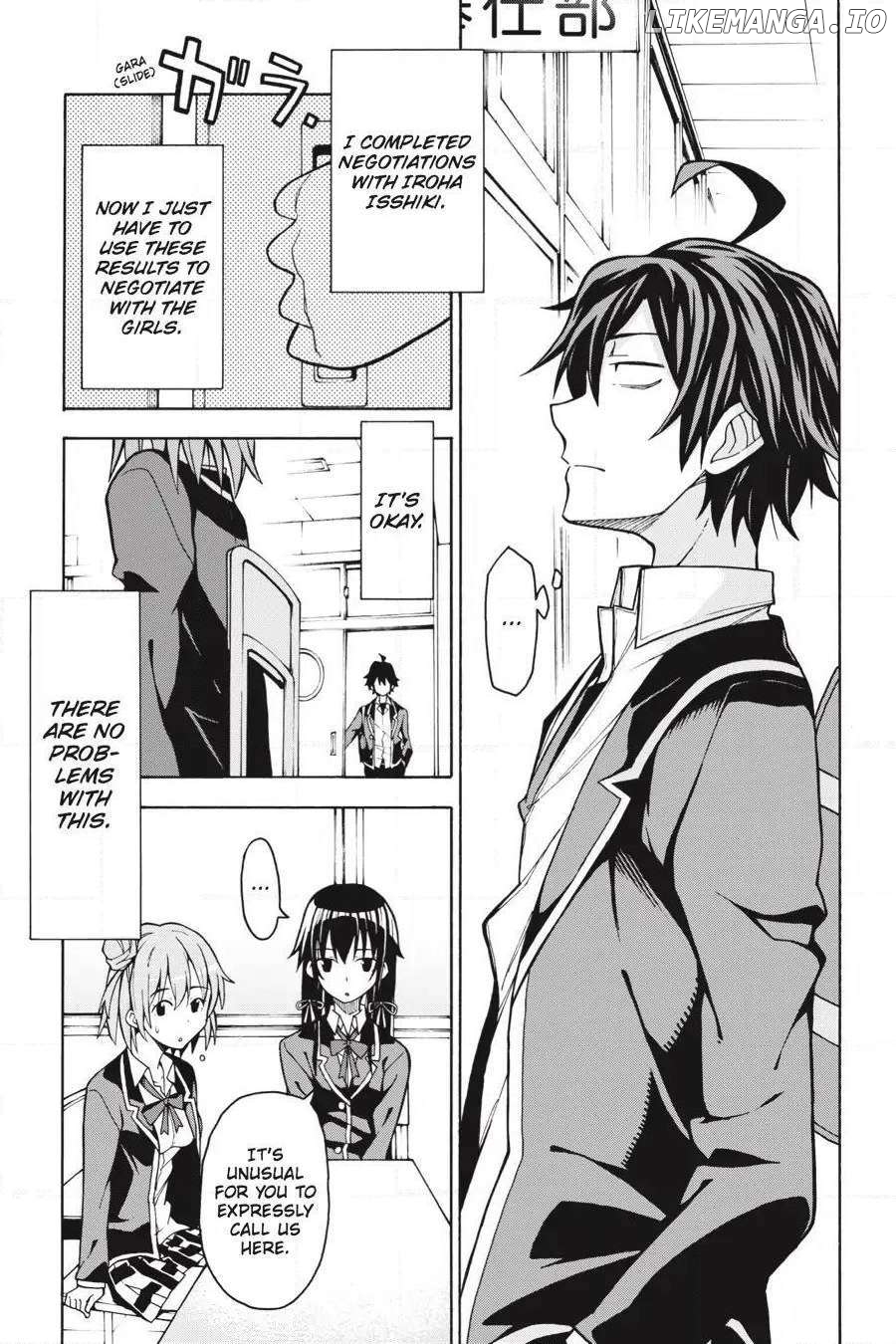 Yahari Ore no Seishun Love Come wa Machigatteiru @comic Chapter 58 - page 20