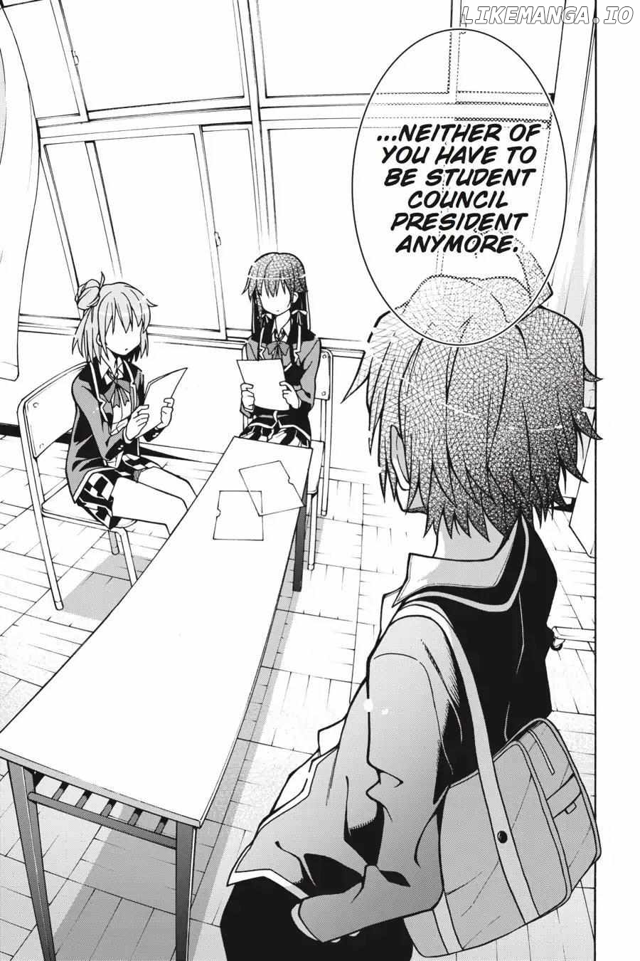 Yahari Ore no Seishun Love Come wa Machigatteiru @comic Chapter 58 - page 26