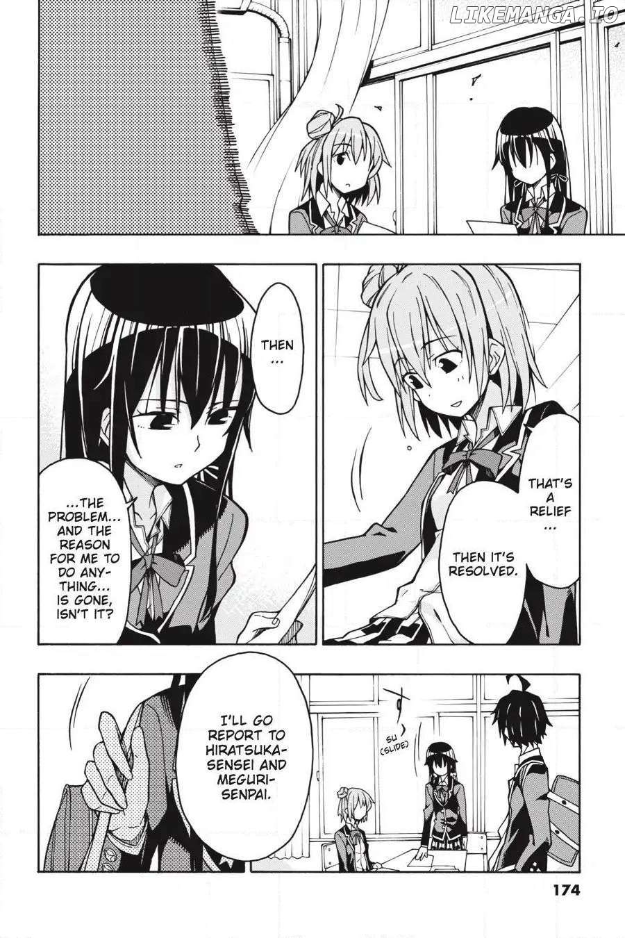 Yahari Ore no Seishun Love Come wa Machigatteiru @comic Chapter 58 - page 27