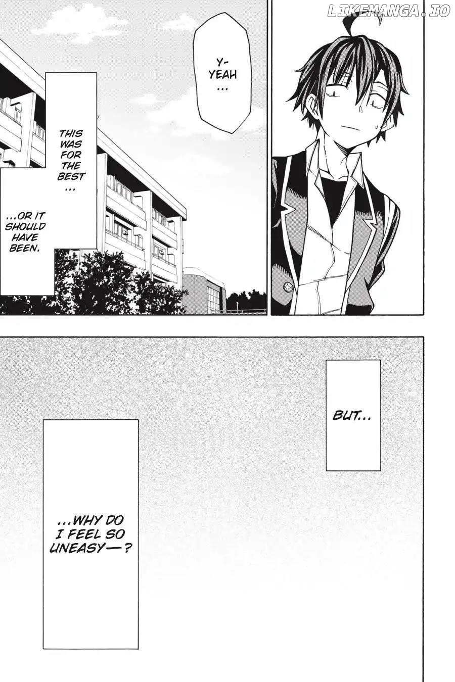Yahari Ore no Seishun Love Come wa Machigatteiru @comic Chapter 58 - page 30