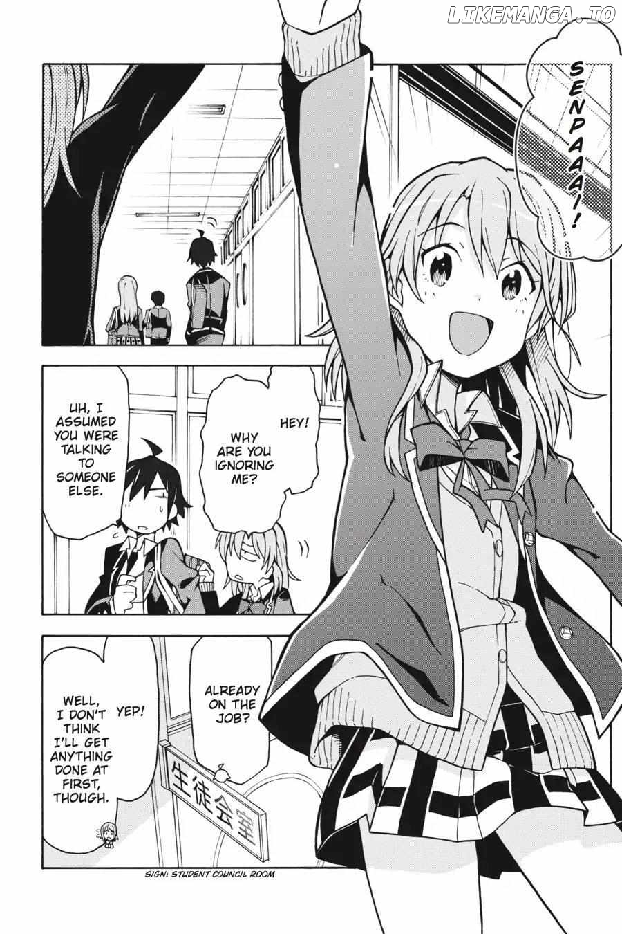 Yahari Ore no Seishun Love Come wa Machigatteiru @comic Chapter 58 - page 31