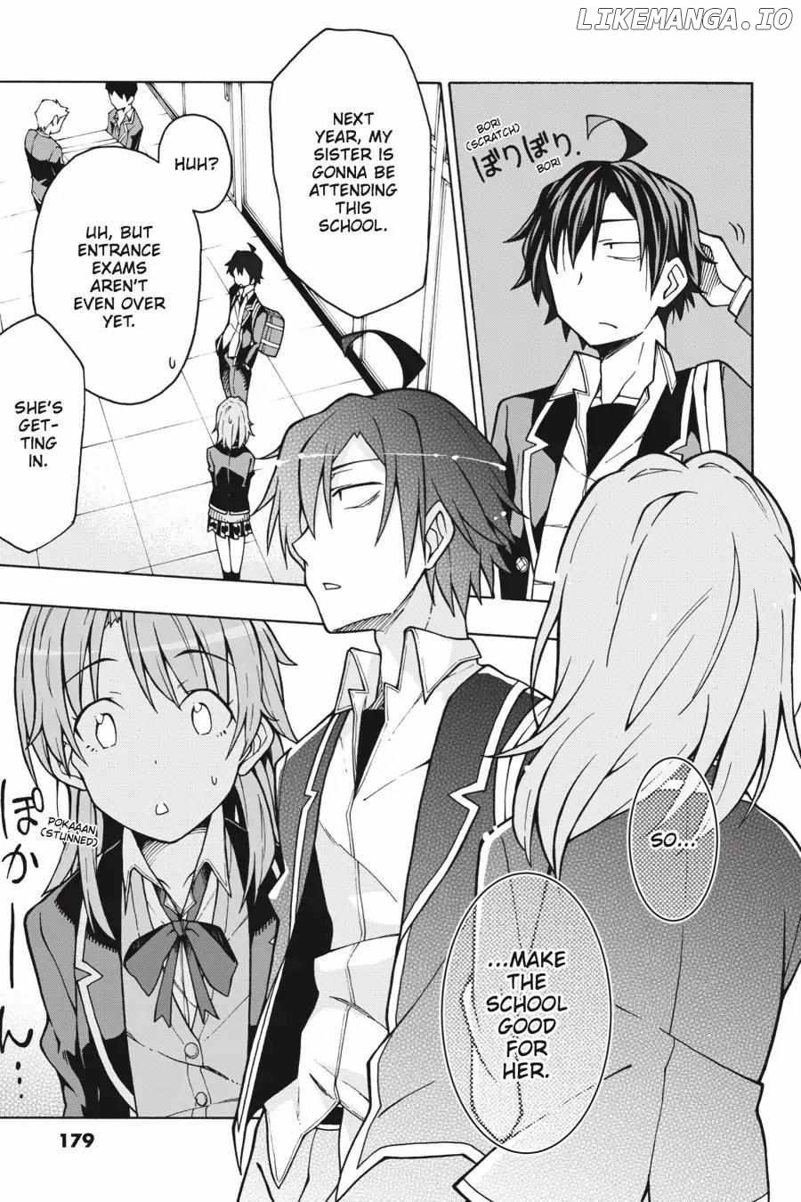 Yahari Ore no Seishun Love Come wa Machigatteiru @comic Chapter 58 - page 32