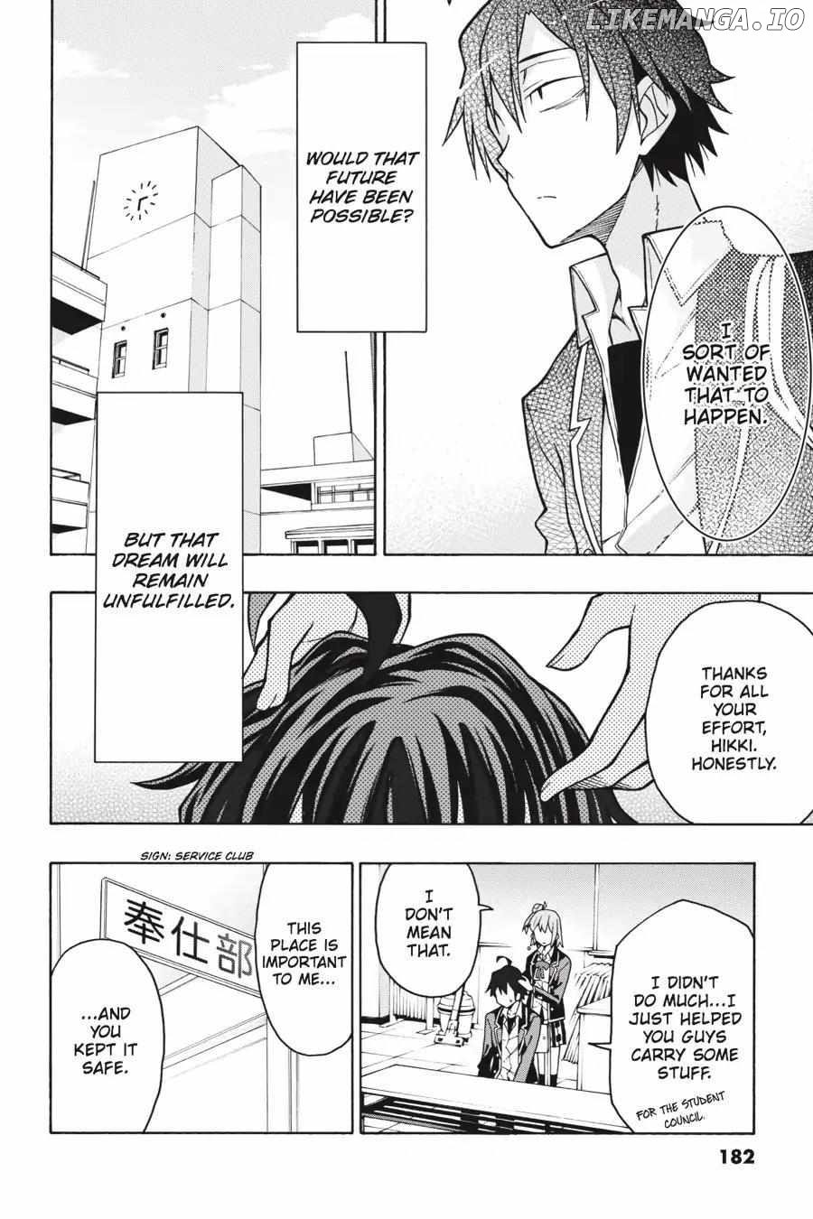 Yahari Ore no Seishun Love Come wa Machigatteiru @comic Chapter 58 - page 35
