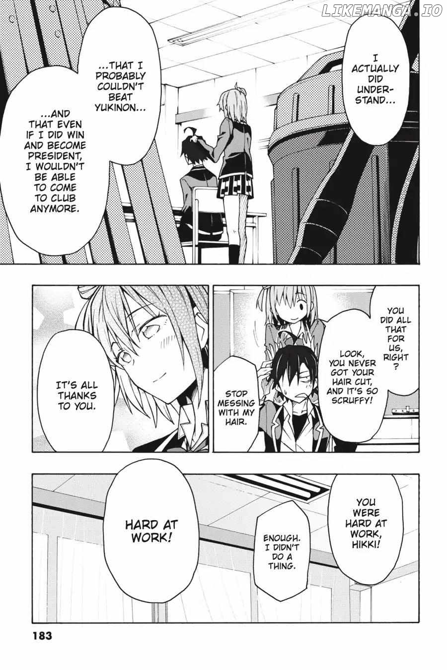 Yahari Ore no Seishun Love Come wa Machigatteiru @comic Chapter 58 - page 36