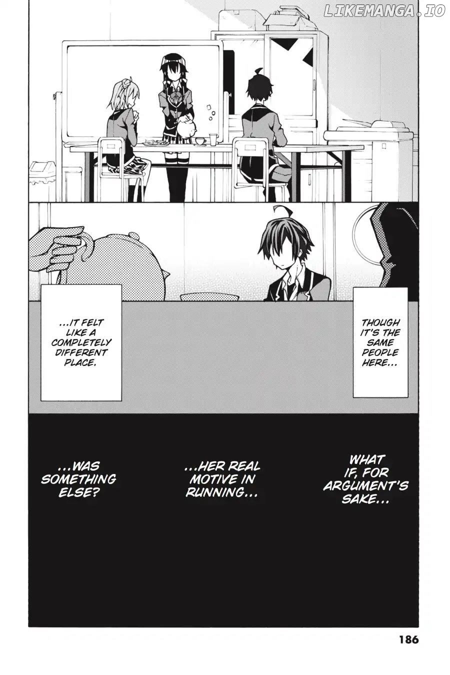 Yahari Ore no Seishun Love Come wa Machigatteiru @comic Chapter 58 - page 39