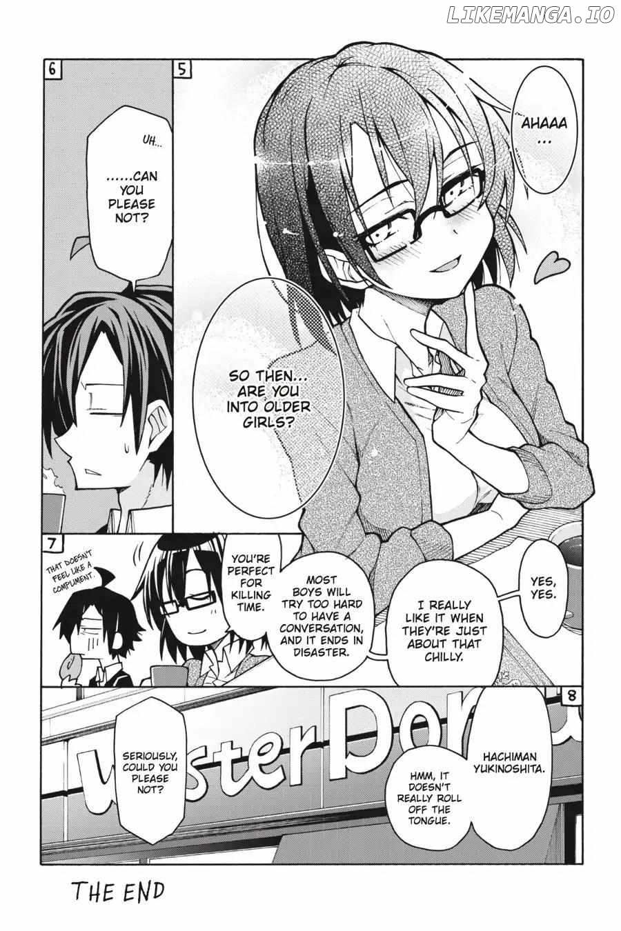 Yahari Ore no Seishun Love Come wa Machigatteiru @comic Chapter 58 - page 44