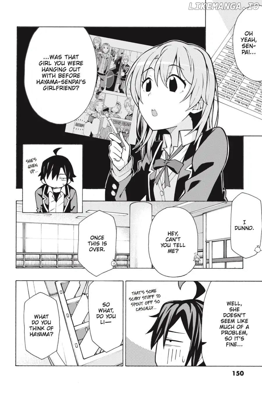 Yahari Ore no Seishun Love Come wa Machigatteiru @comic Chapter 58 - page 4