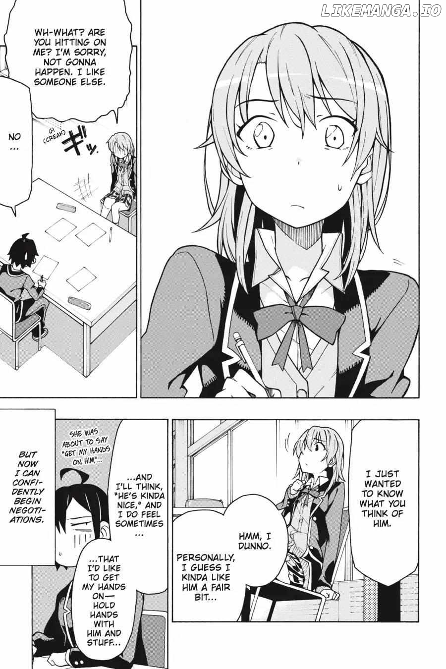 Yahari Ore no Seishun Love Come wa Machigatteiru @comic Chapter 58 - page 5