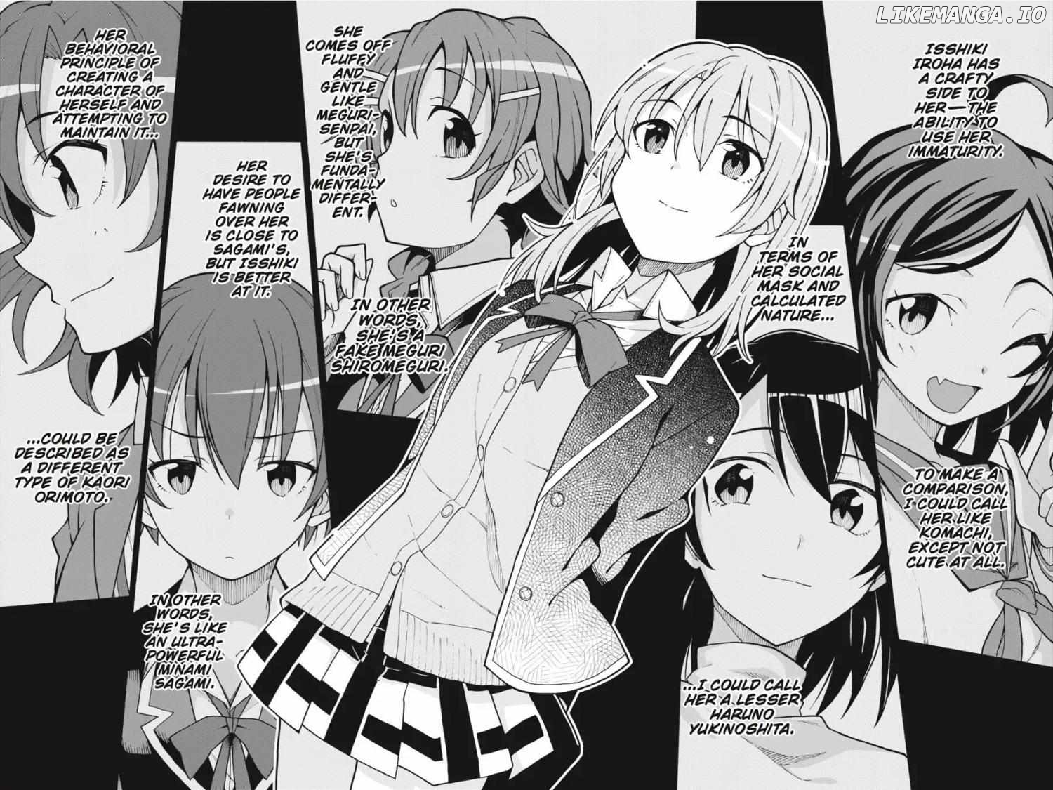Yahari Ore no Seishun Love Come wa Machigatteiru @comic Chapter 58 - page 6