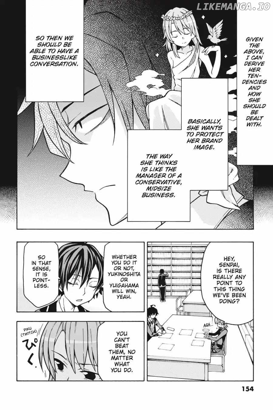 Yahari Ore no Seishun Love Come wa Machigatteiru @comic Chapter 58 - page 7