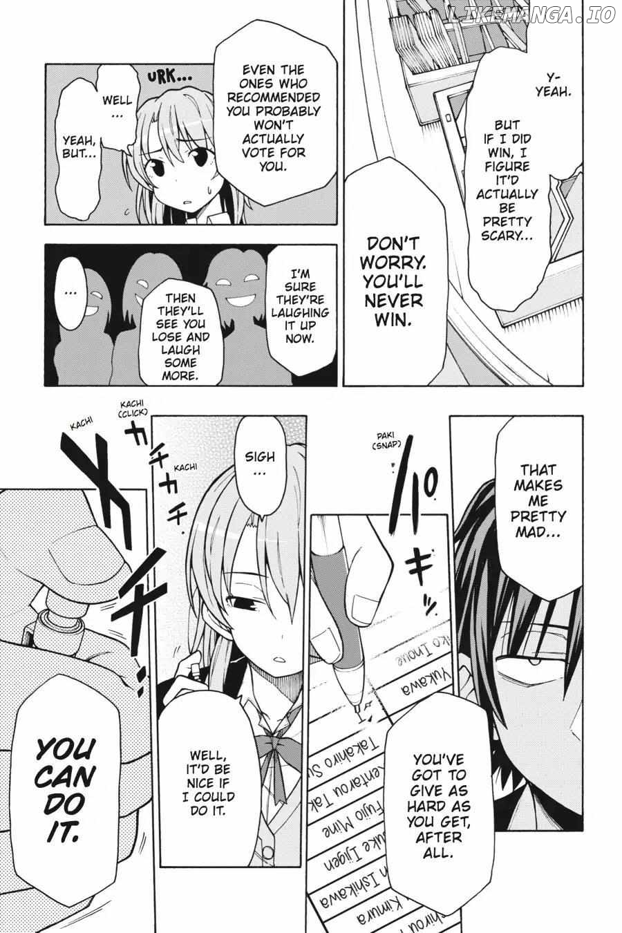 Yahari Ore no Seishun Love Come wa Machigatteiru @comic Chapter 58 - page 8