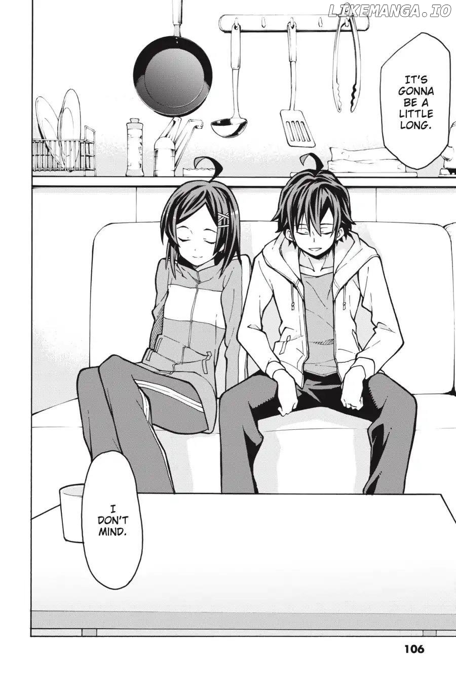 Yahari Ore no Seishun Love Come wa Machigatteiru @comic Chapter 57 - page 1