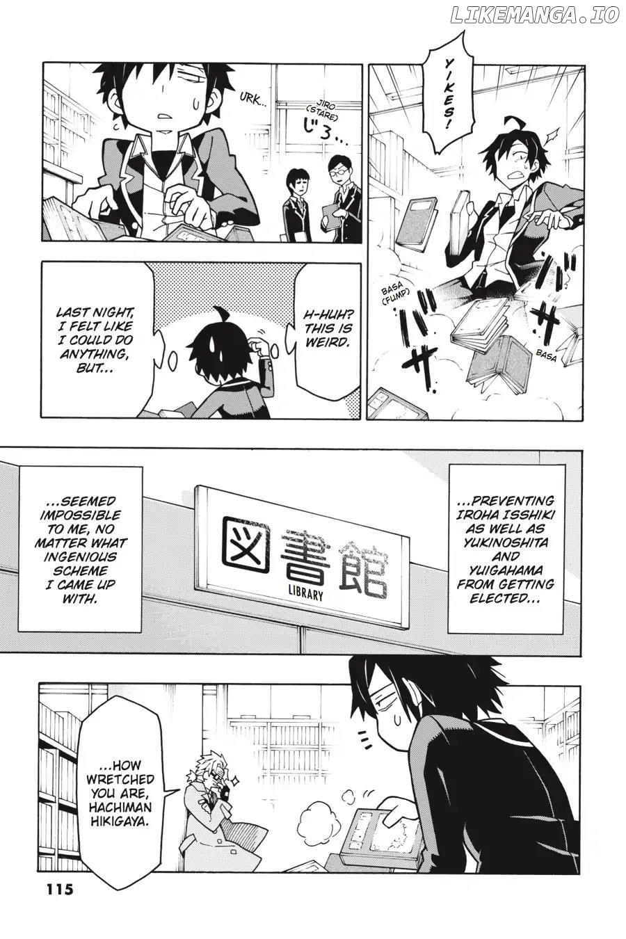 Yahari Ore no Seishun Love Come wa Machigatteiru @comic Chapter 57 - page 10