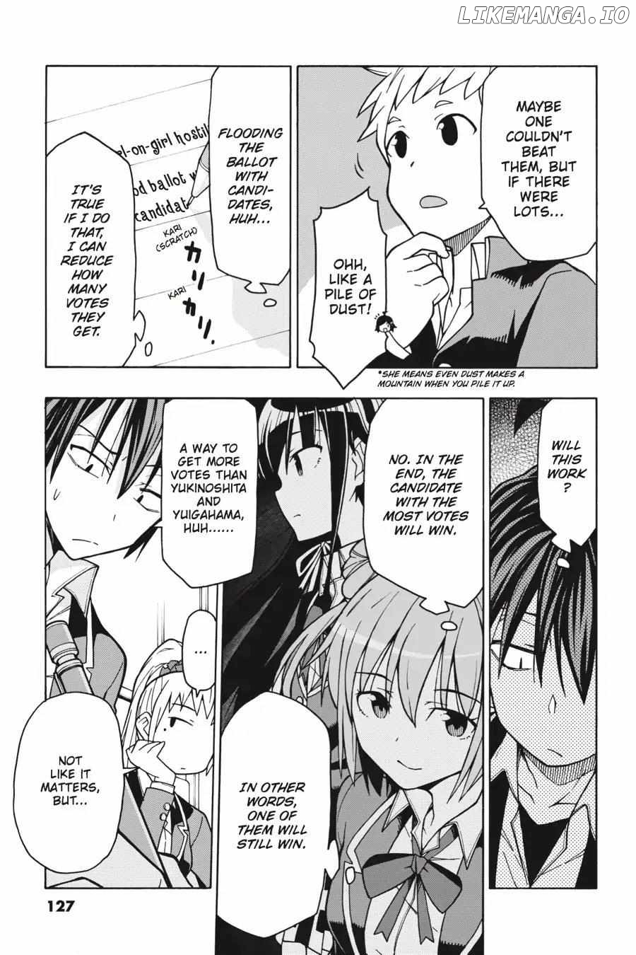 Yahari Ore no Seishun Love Come wa Machigatteiru @comic Chapter 57 - page 22
