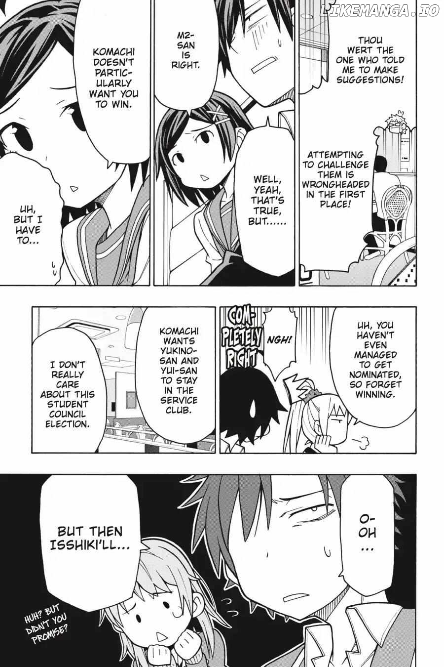 Yahari Ore no Seishun Love Come wa Machigatteiru @comic Chapter 57 - page 24