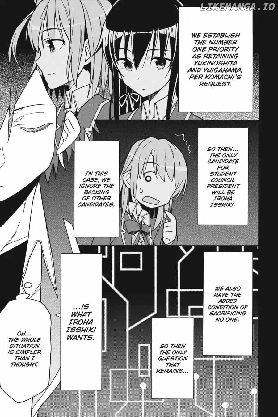 Yahari Ore no Seishun Love Come wa Machigatteiru @comic Chapter 57 - page 26