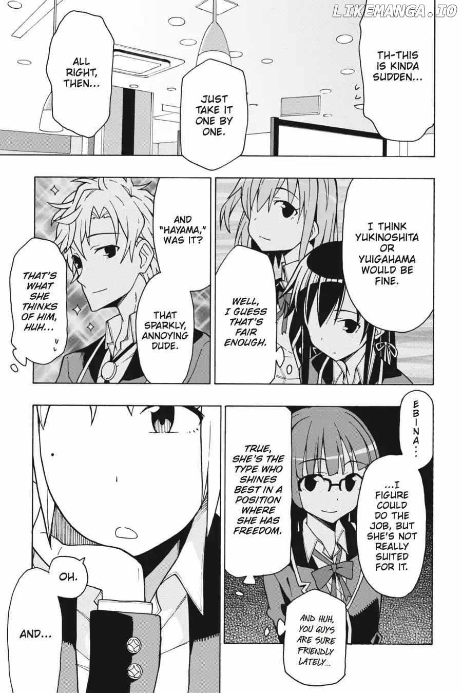 Yahari Ore no Seishun Love Come wa Machigatteiru @comic Chapter 57 - page 28