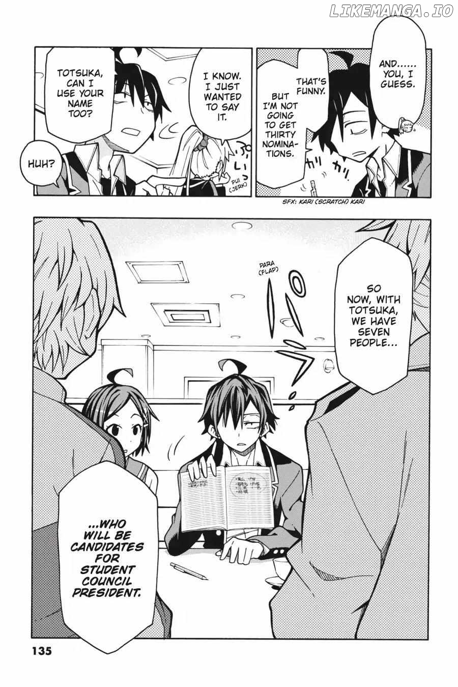Yahari Ore no Seishun Love Come wa Machigatteiru @comic Chapter 57 - page 29